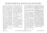 Flugblatt der Revolutionären Sozialistischen Jugend von 1936/37